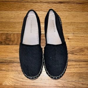 Black slip on shoes size 7